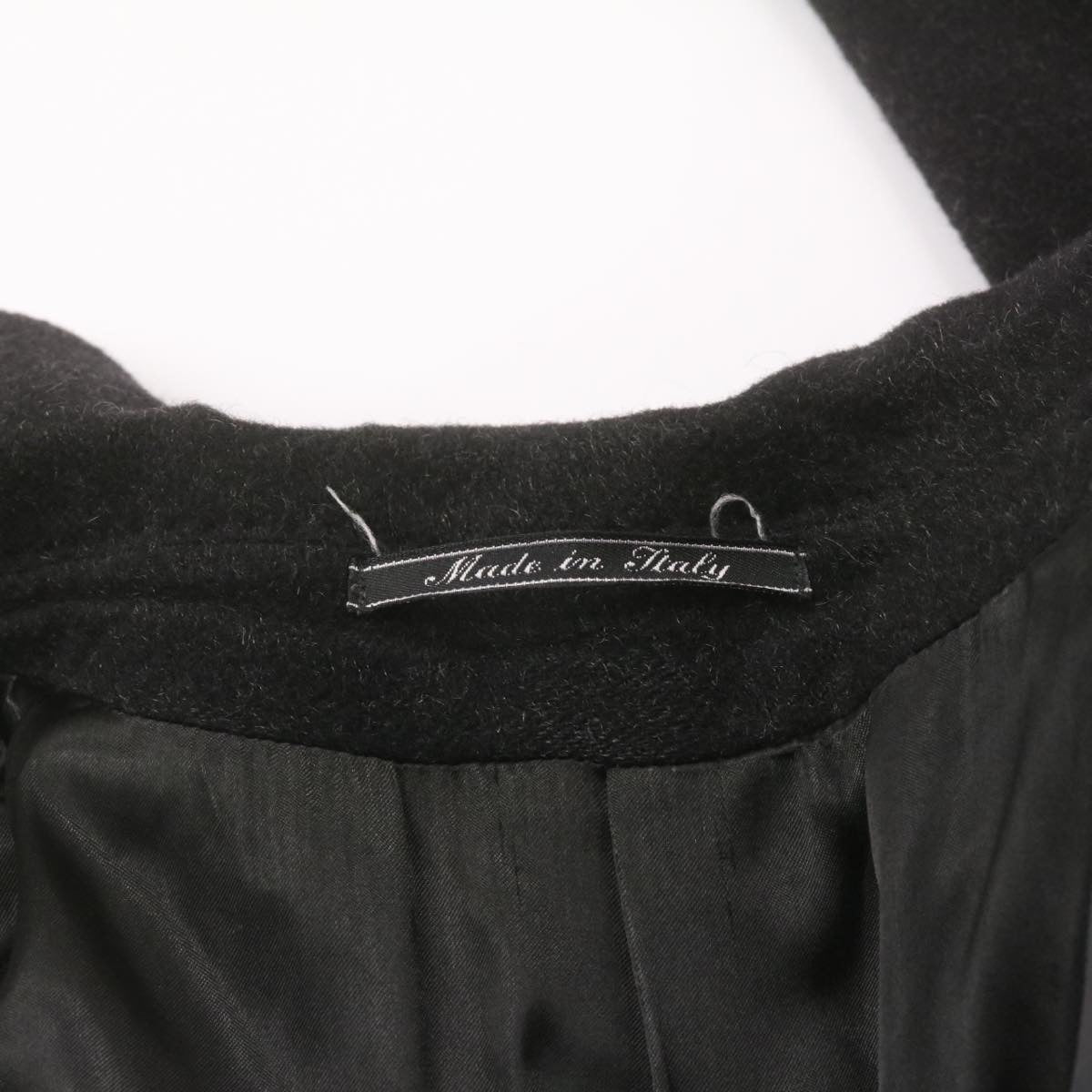 FENDI Cashmere Coat Black ar4081
