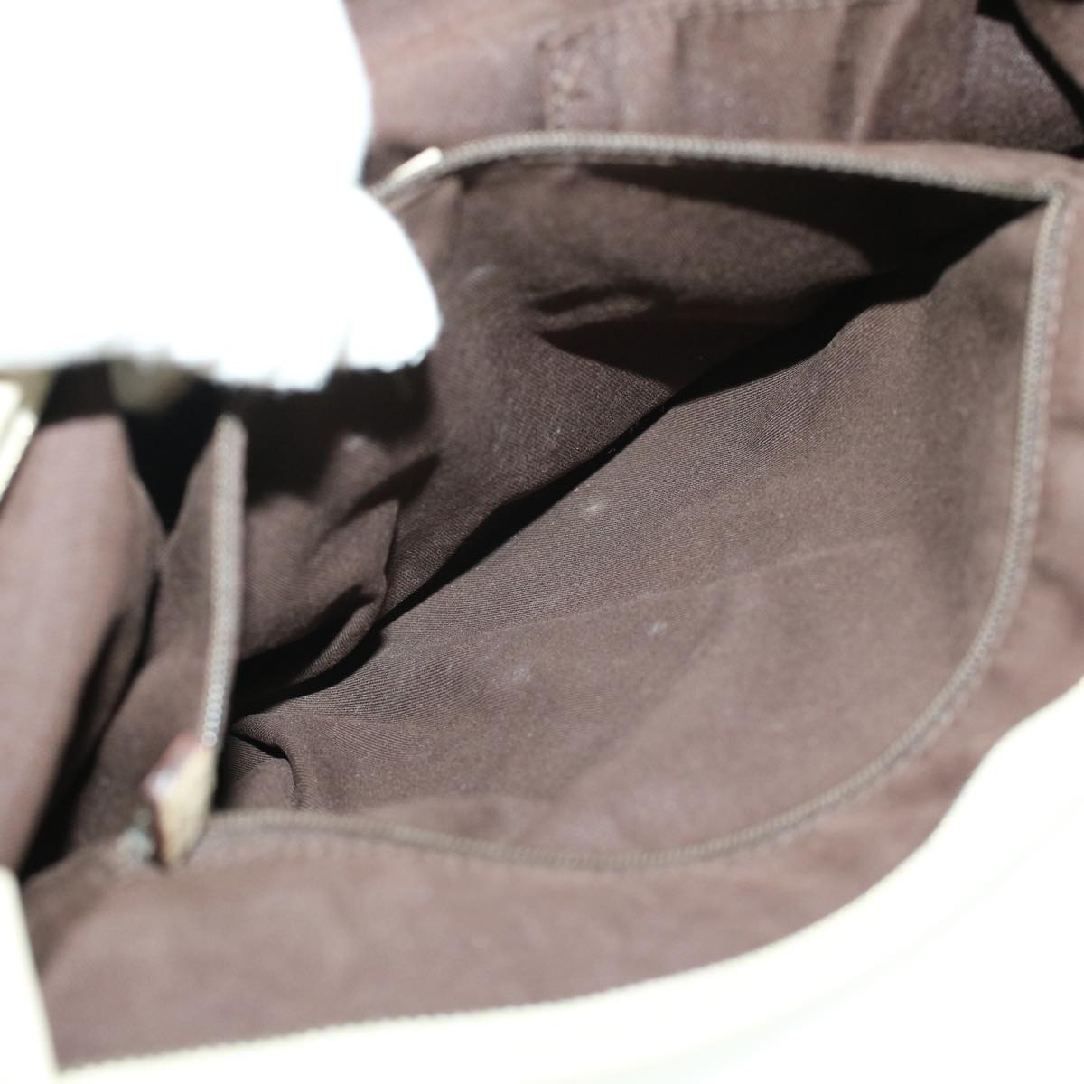 GUCCI GG Canvas Shoulder Bag Beige 131326 ar9404