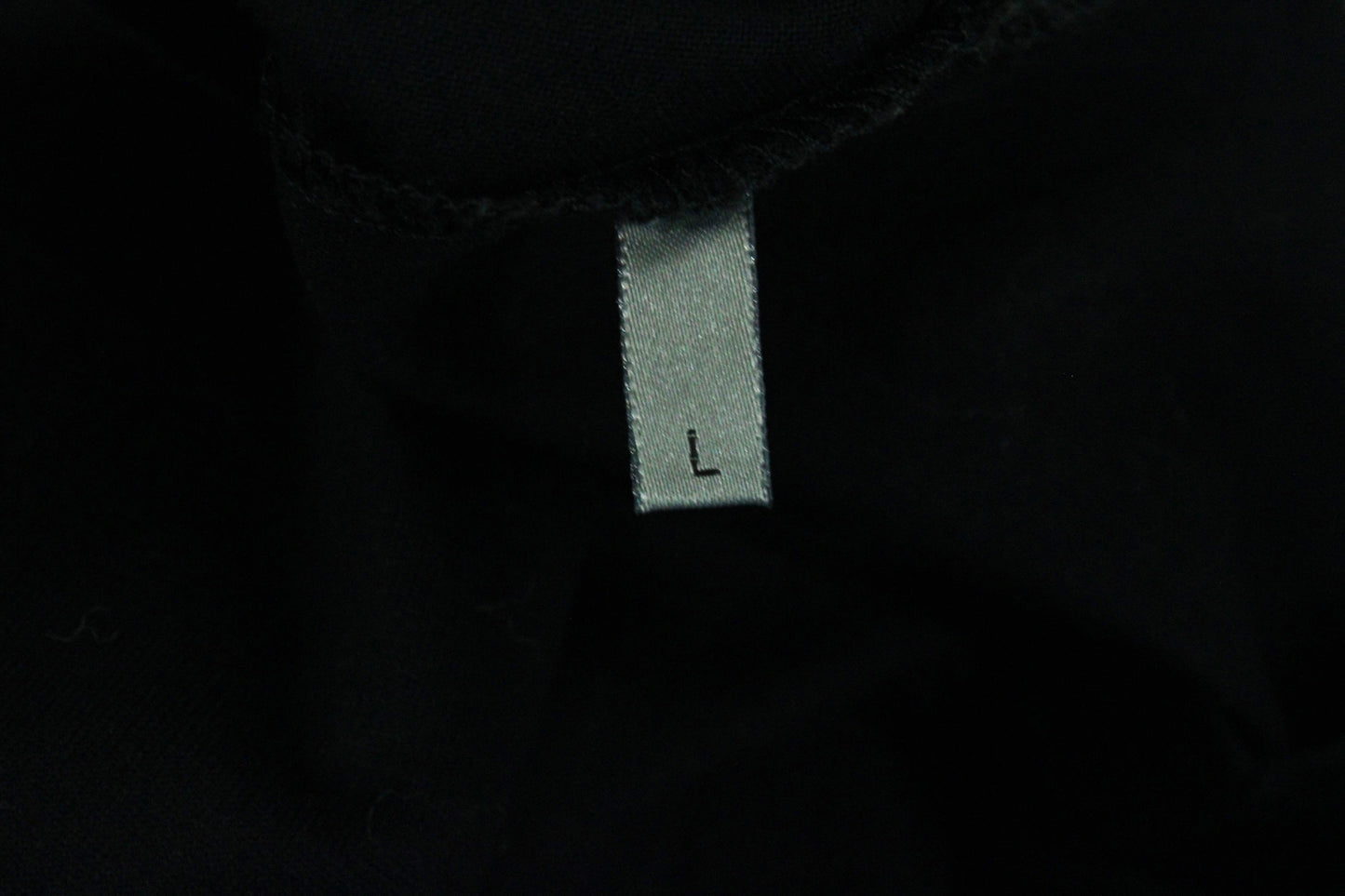 Dior Homme Bee Logo V-Neck T-Shirt in Black Cotton