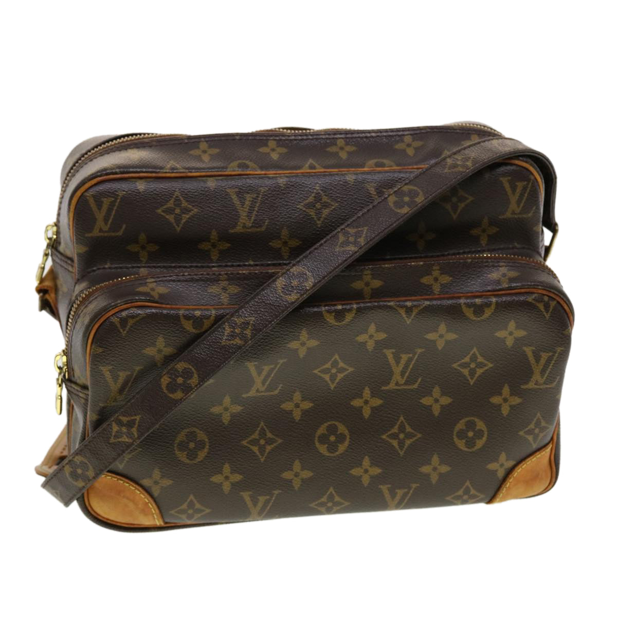 Louis Vuitton Nile Canvas Shoulder Bag ()