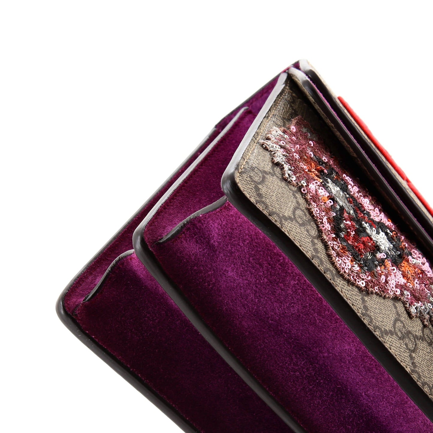 Dionysus Bag Embroidered GG Coated Canvas Small