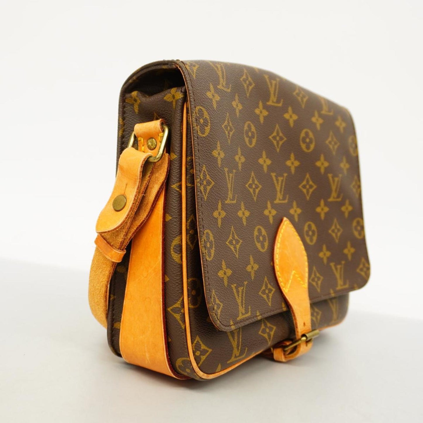 Louis Vuitton Cartouchière Canvas Shopper Bag ()