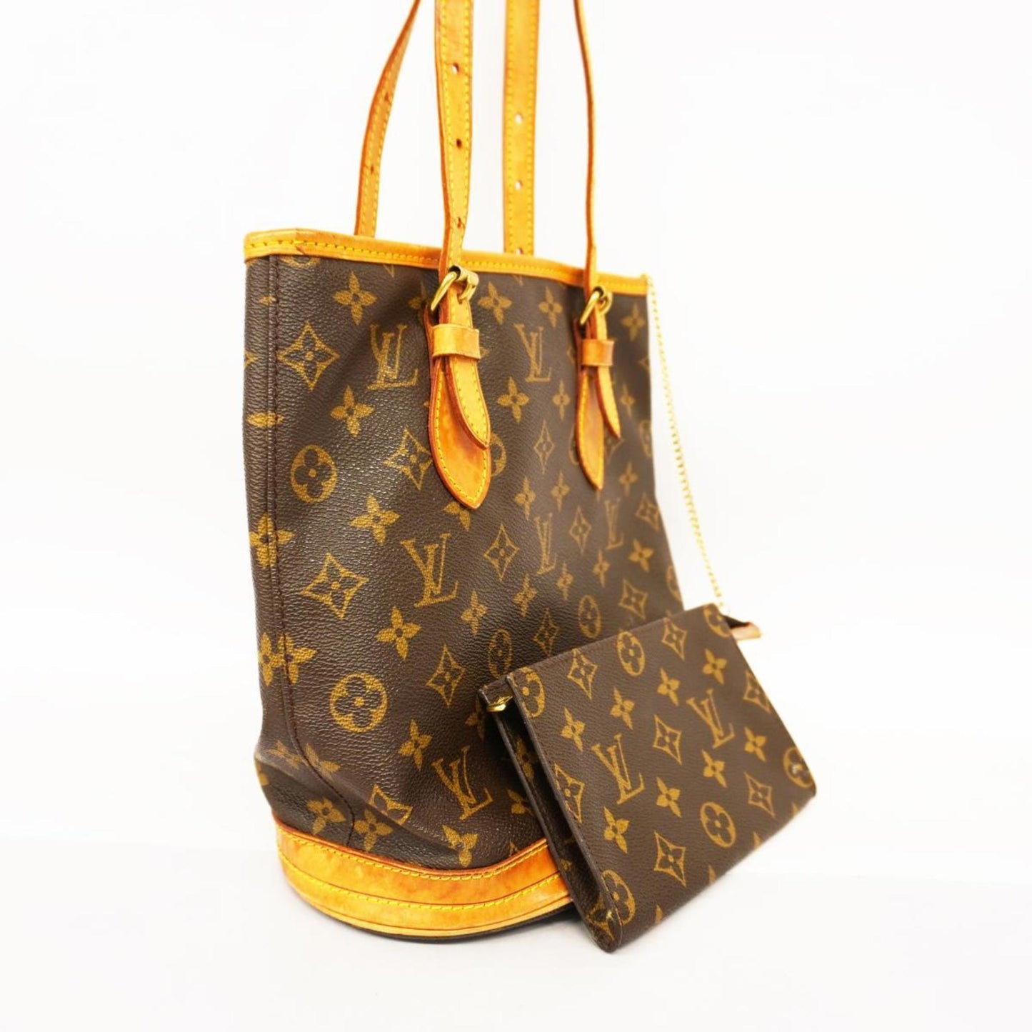 Louis Vuitton Bucket Pm Canvas Tote Bag ()