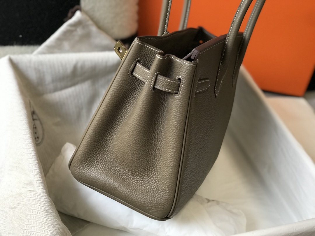 GLAMI Birkin Etoupe Gold Hardware Bag For Women, Handbags, Shoulder Bags 30cm/12in