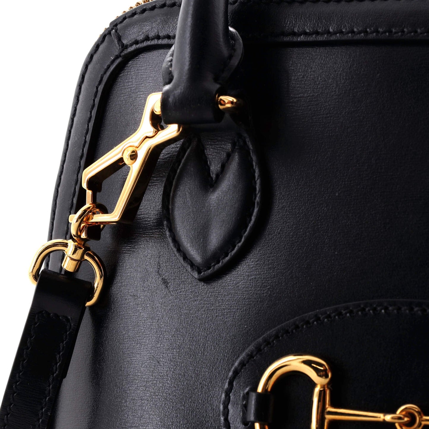 Horsebit 1955 Top Handle Bag Leather Small