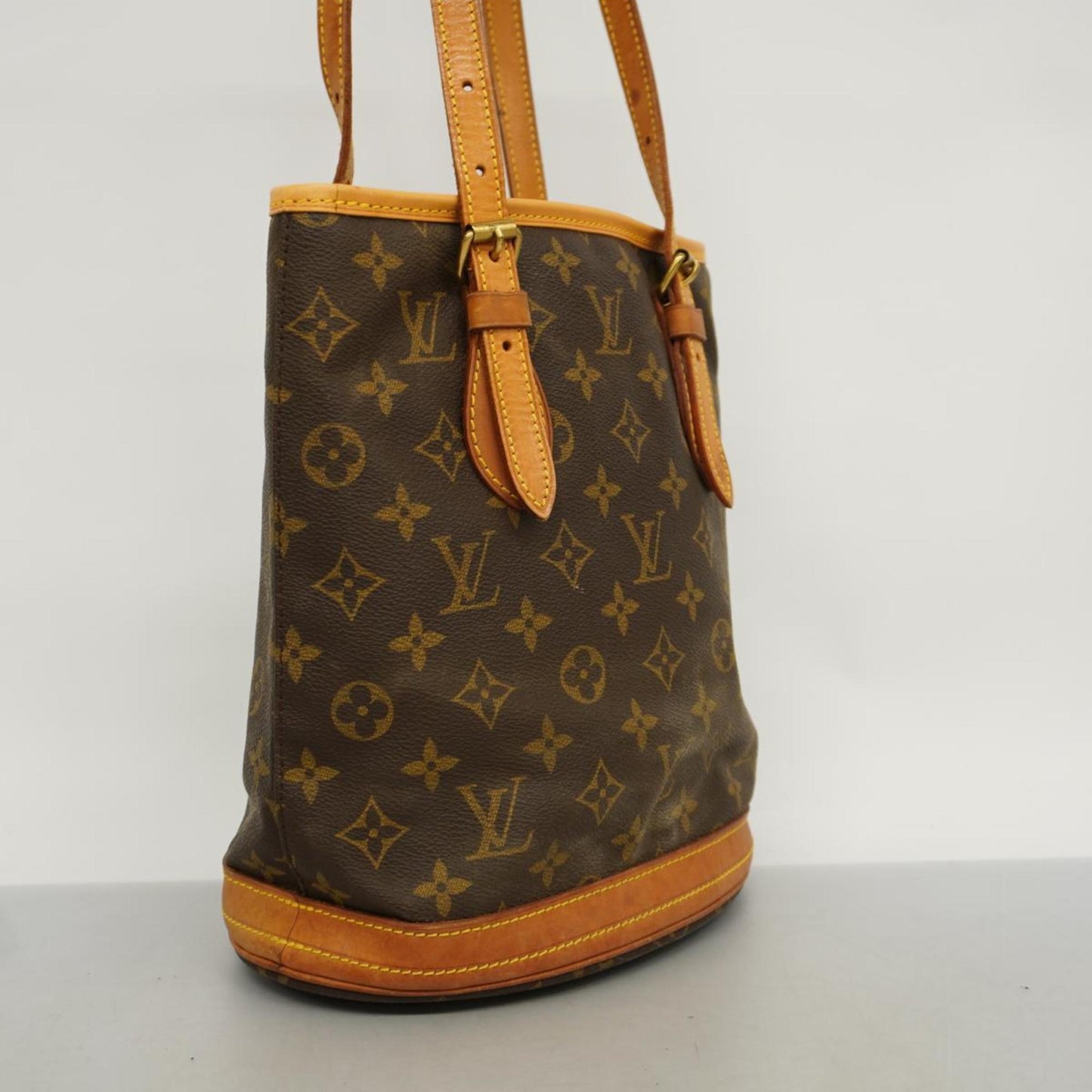 Louis Vuitton Bucket Pm Canvas Tote Bag ()