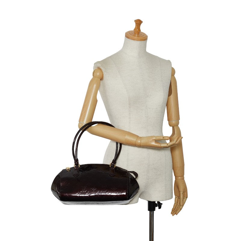 Louis Vuitton Monogram Verney M91493 Handbag Patent Leather Amateur Paraply Paraply