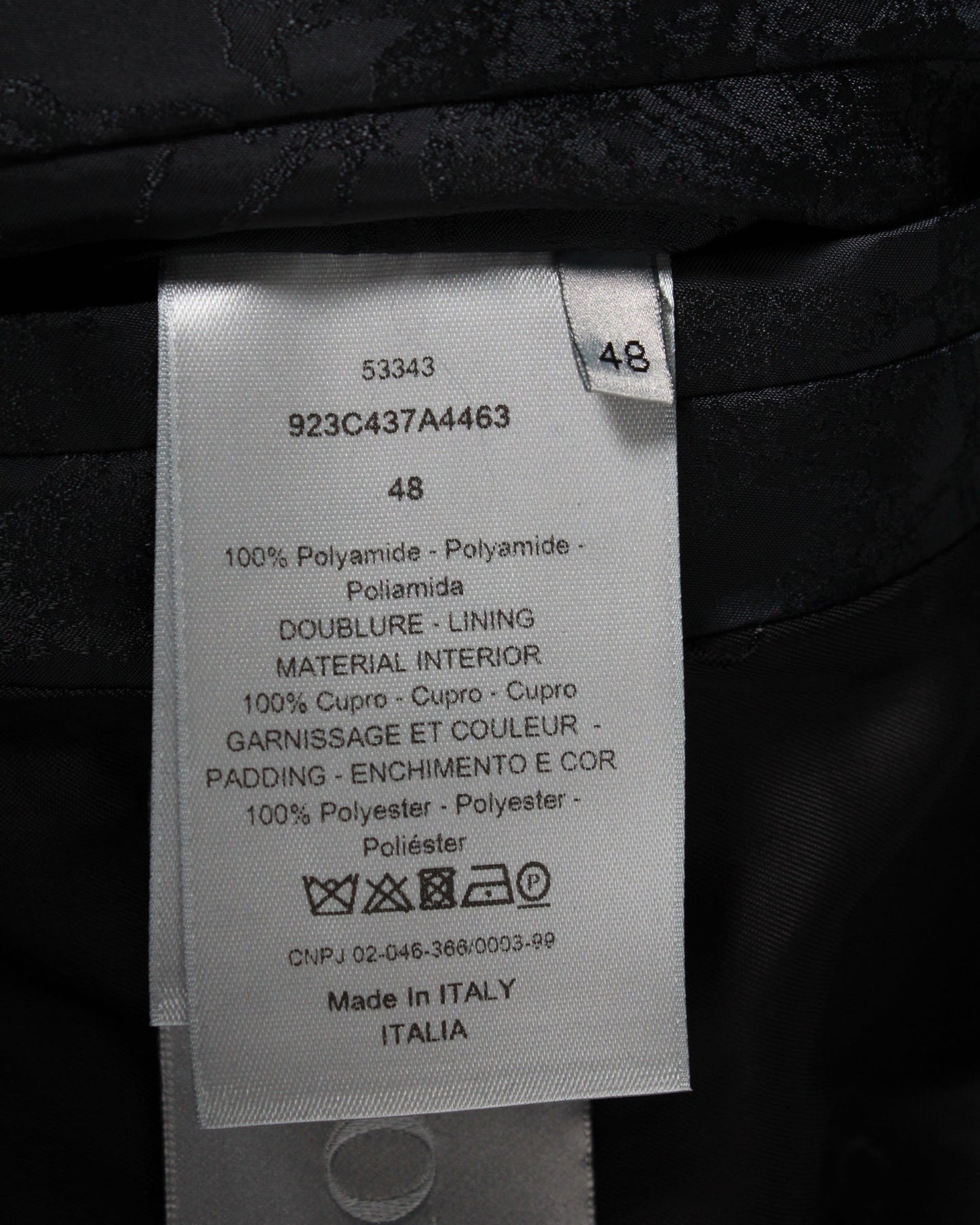 Dior Bomber Jacket in Black Polyamide
