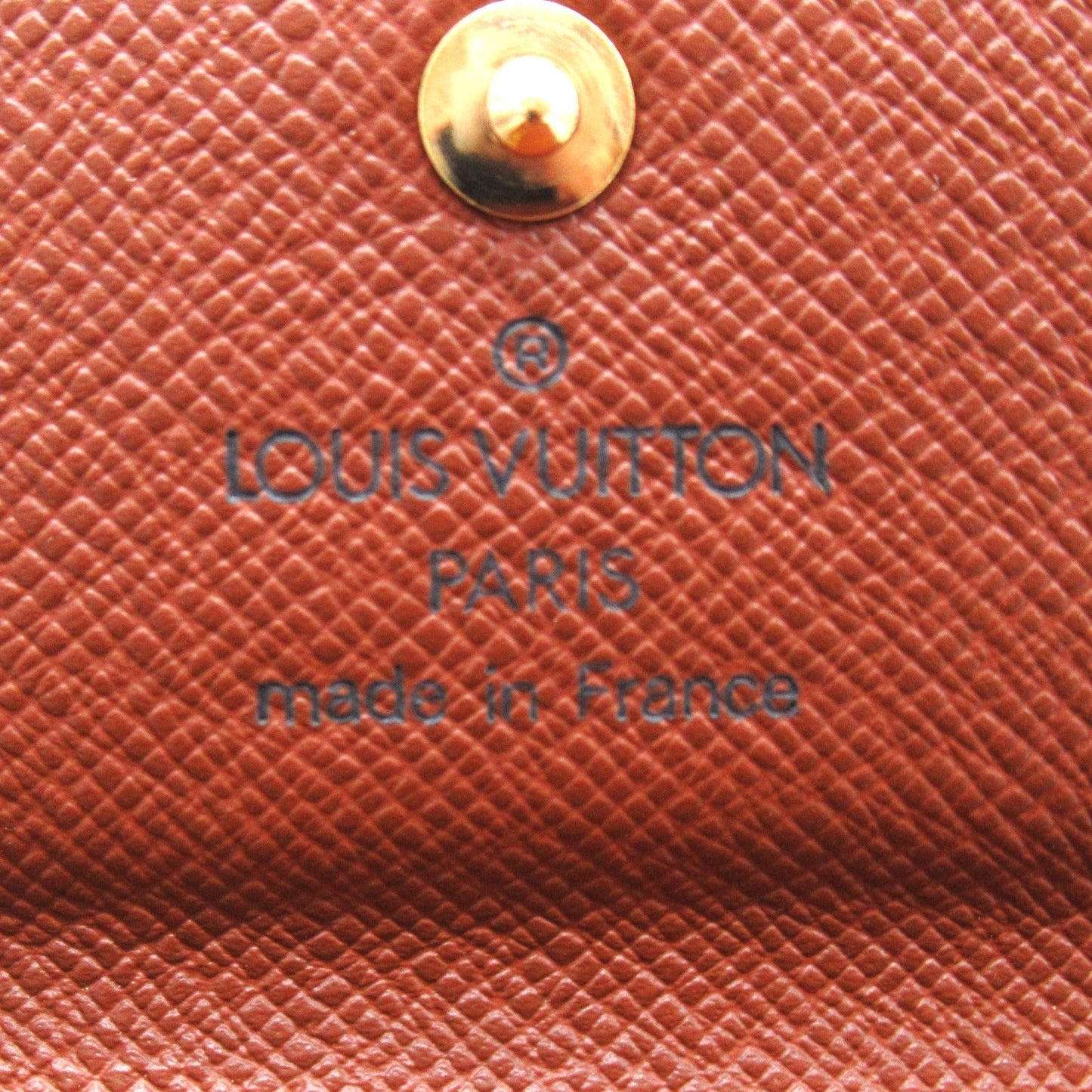 Louis Vuitton Louis Vuitton Multicle 4 Keycase Accessories PVC Canvas Monogram Brown M69517