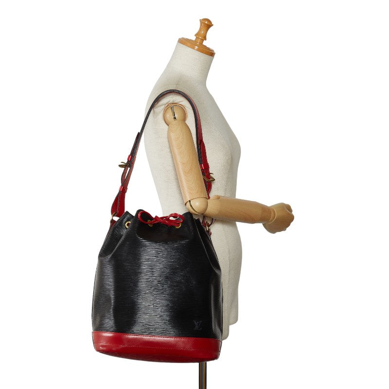 Louis Vuitton M44017 Noir Castilian Red Black Leather Louis Vuitton