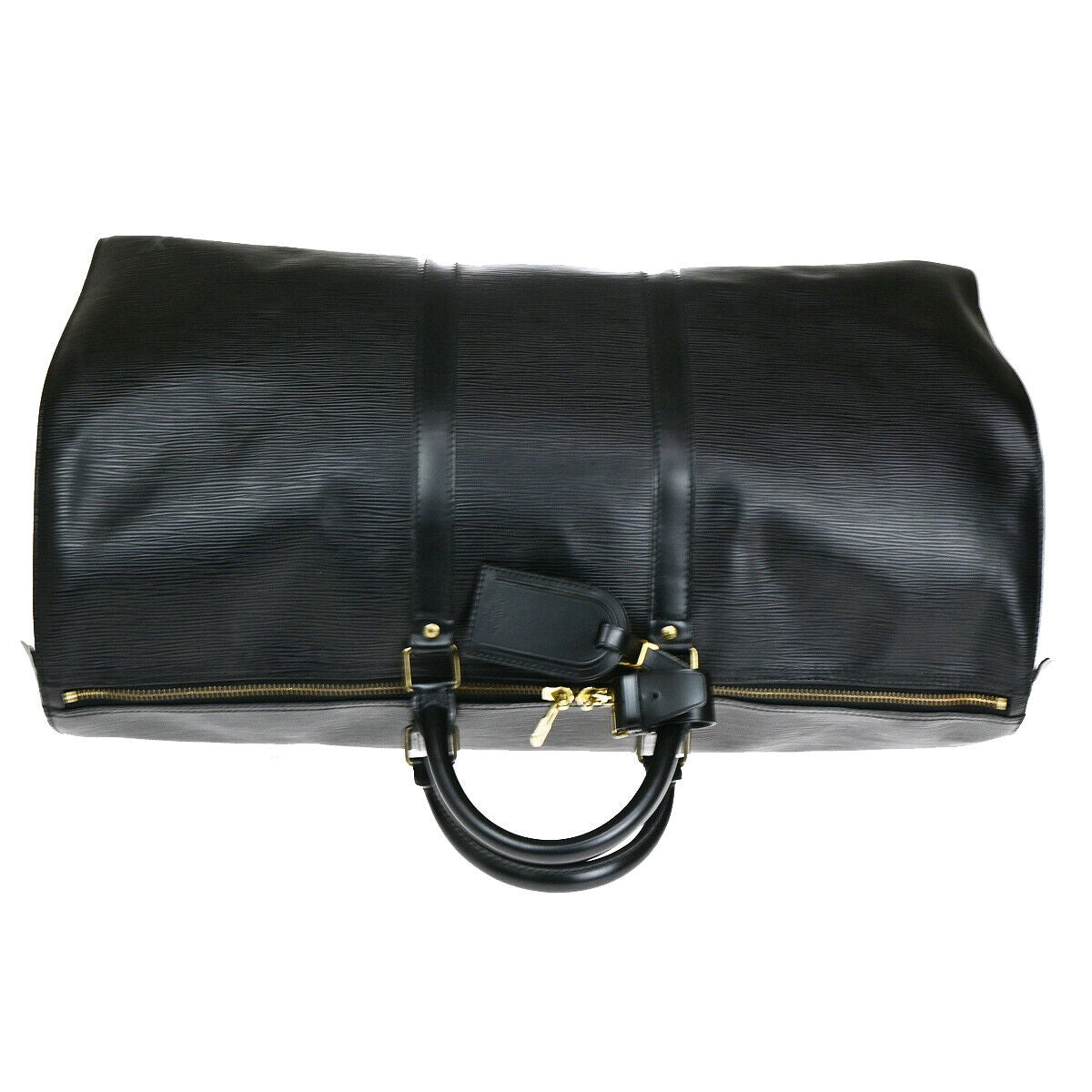 Louis Vuitton Keepall 55 Leather Travel Bag