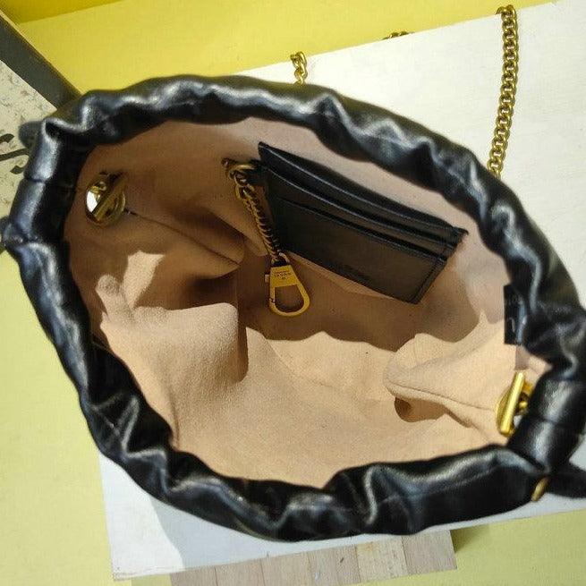 GLM-- GG Marmont mini bucket bag