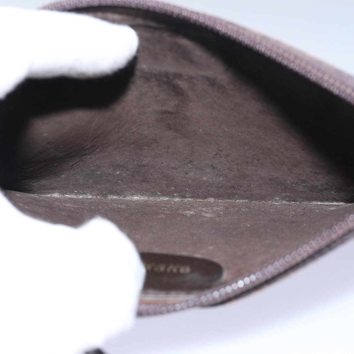GUCCI GG Canvas Shoulder Bag Leather 2Set Brown Black bs15480