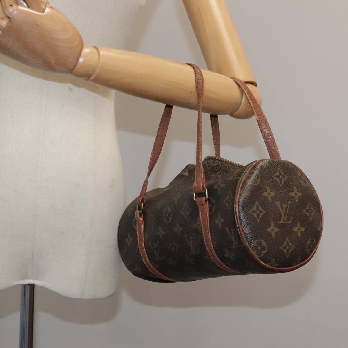 LOUIS VUITTON Monogram Papillon 26 Hand Bag M51386 LV bs20719