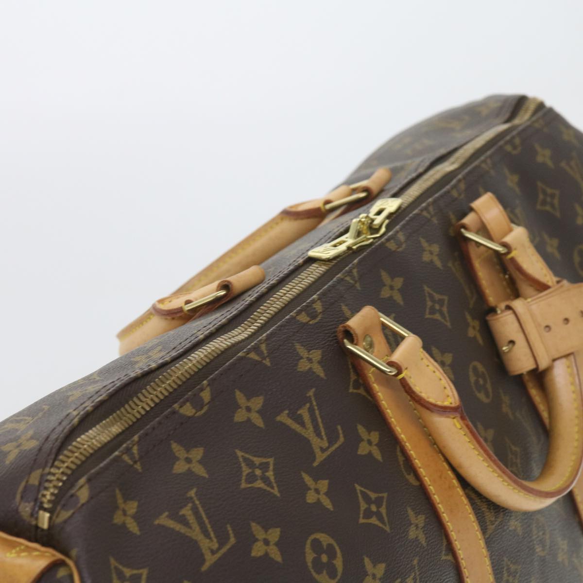 Louis Vuitton Keepall 50 Canvas Travel Bag ()