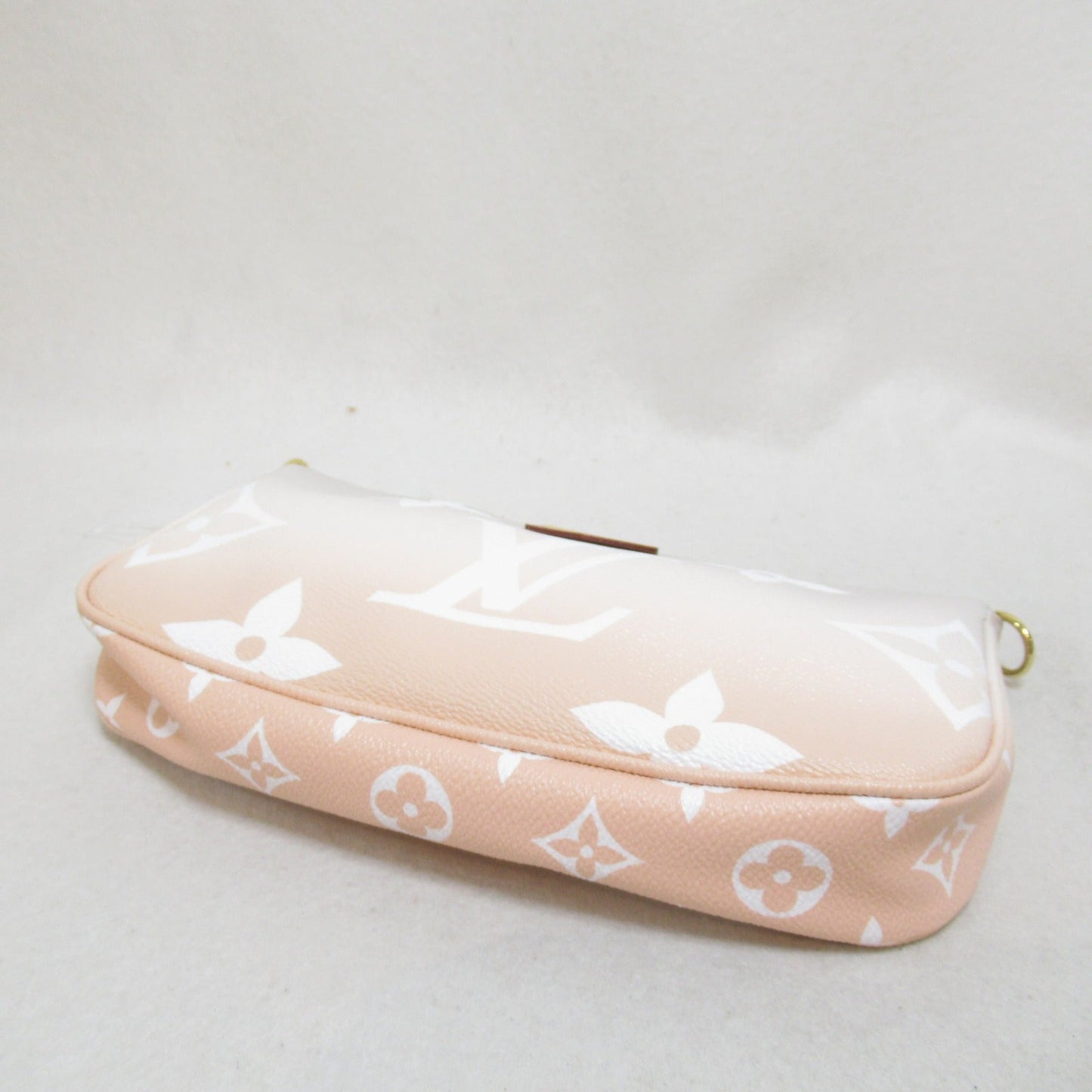 Louis Vuitton Louis Vuitton Multicolor Pochette Accessories Bag PVC Canvas Monogram Giant Orange Brum M57634