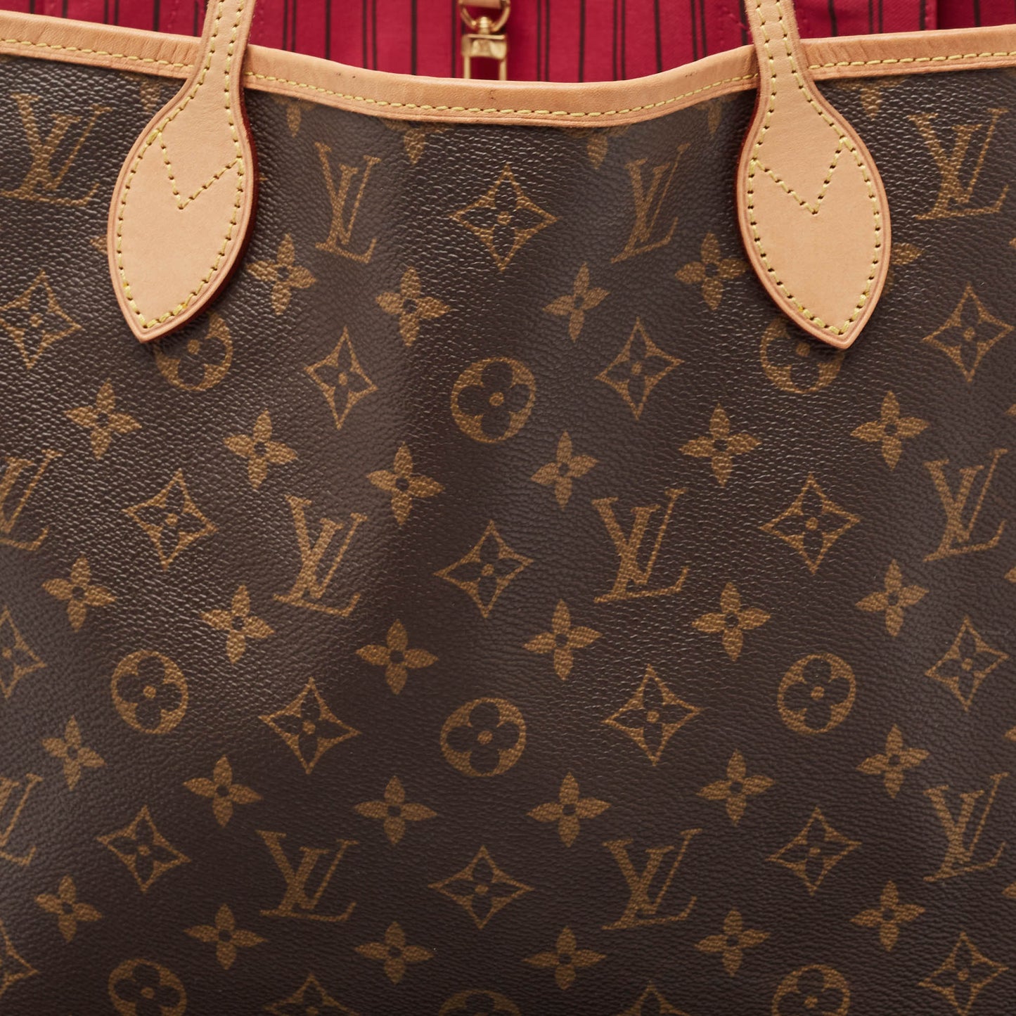 Louis Vuitton Monogram Canvas Neverfull Mm Bag..