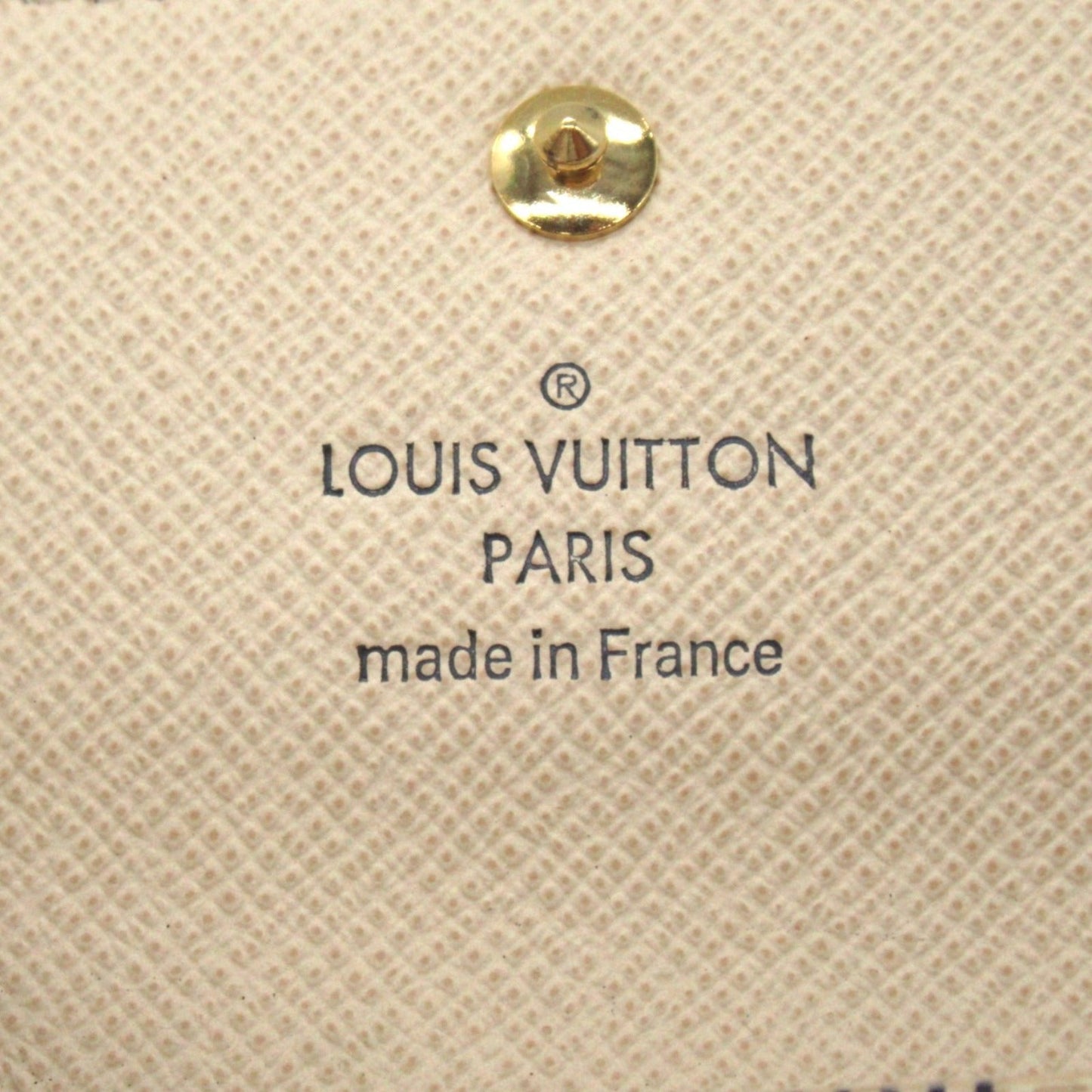 Louis Vuitton Multicle 4 4 Keycase Accessories PVC Canvas Damier Azur Grey N60386