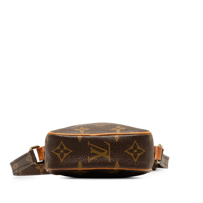 Louis Vuitton Monogram Mini Danube Shoulder Bag M45268 Brown PVC Leather Louis Vuitton