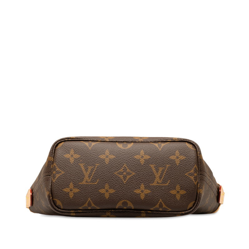 Louis Vuitton Monogram BB Handbag 2WAY M46705 Brown PVC Leather Louis Vuitton