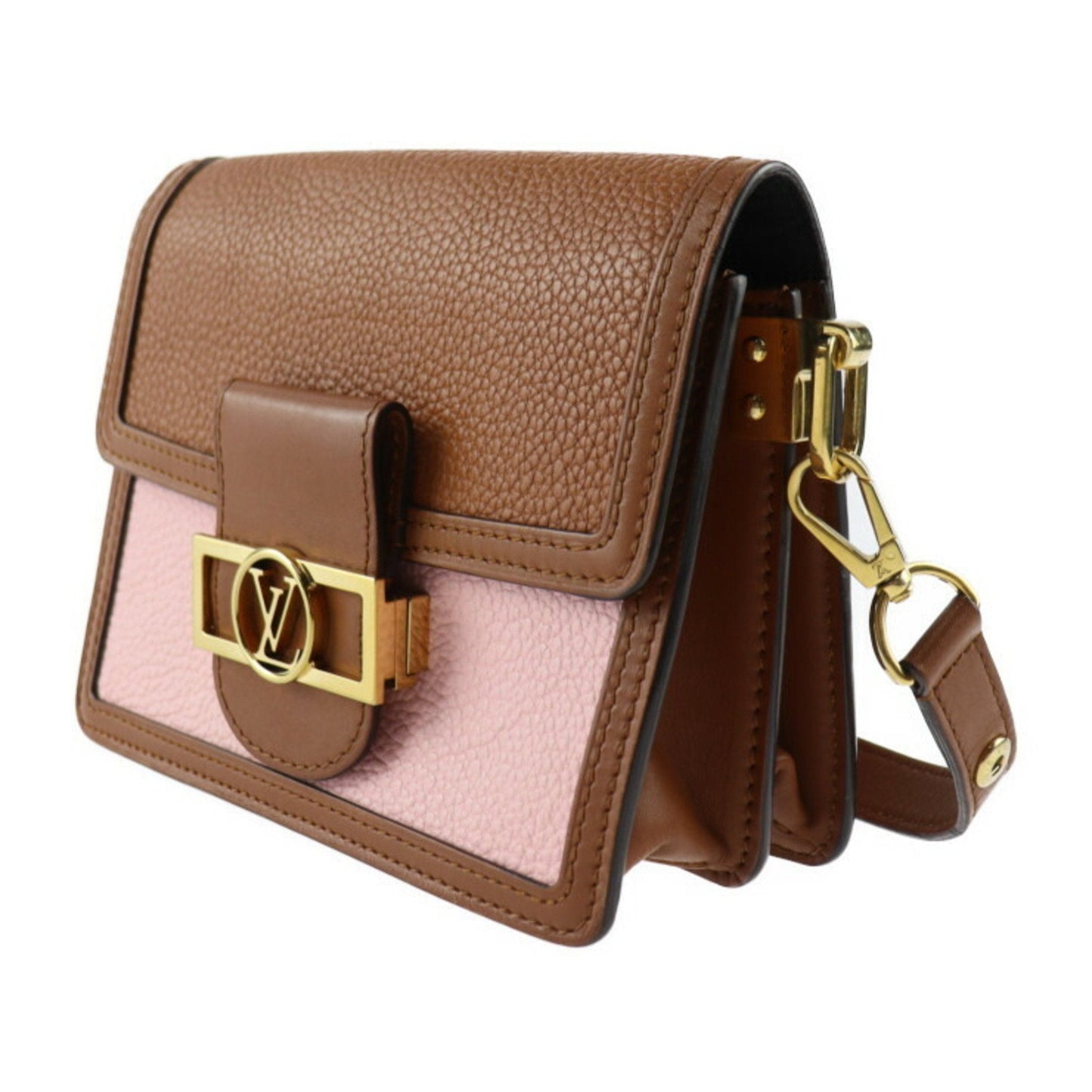 Louis Vuitton Dauphine Mini Leather Shoulder Bag ()