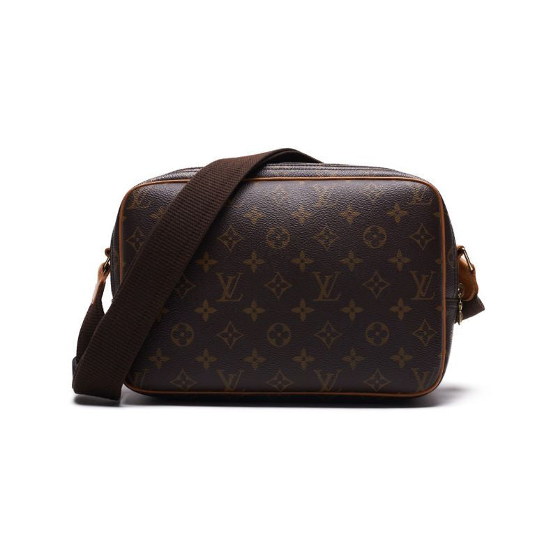 LOUIS VUITTON Monogram Reporters PM Shoulder Bag Monograms Brown Shoulder Bag Shoulder Bag Ladies Hybrid Bag Delivery