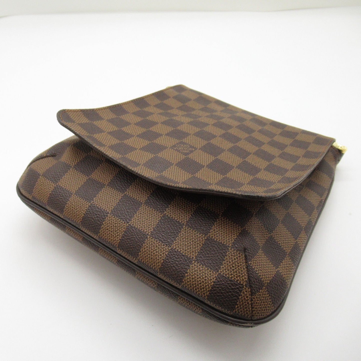 Louis Vuitton Louis Vuitton Musette Salsa Short Shoulder Bag PVC Coated Canvas Damier Brown N51260
