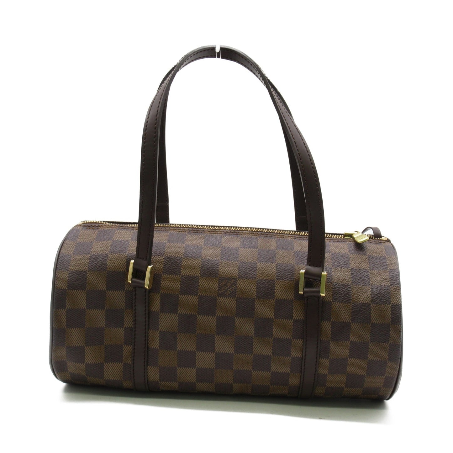 Louis Vuitton Louis Vuitton 30 Shoulder Bag PVC Coated Canvas Damier Brown N51303