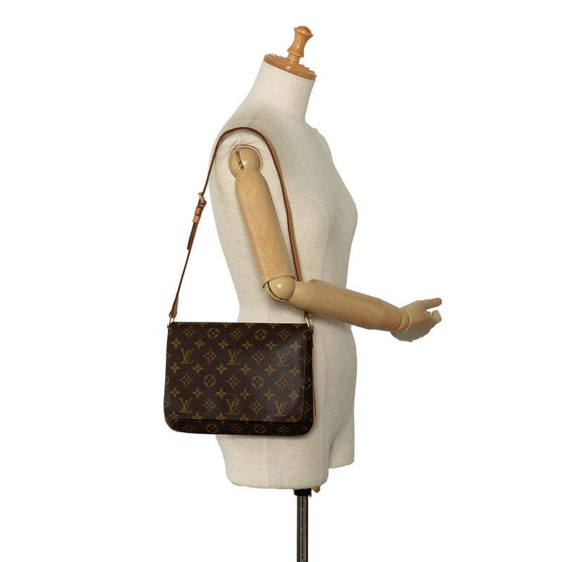 Louis Vuitton Monogram M51257 Shoulder Bag PVC/Leather Brown