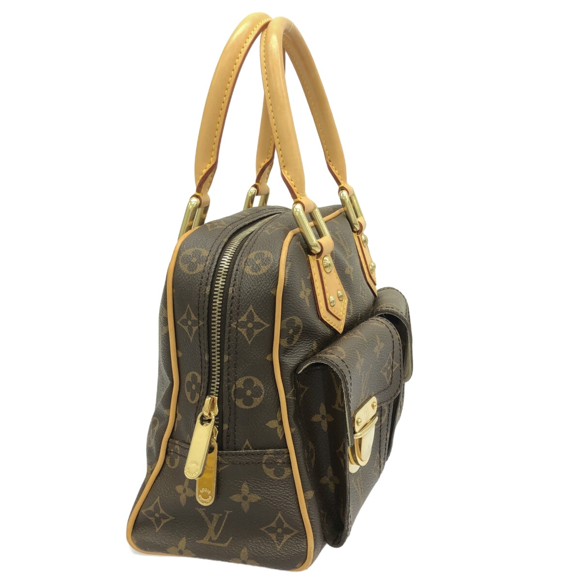 Louis Vuitton Manhattan Pm Canvas Tote Bag ()