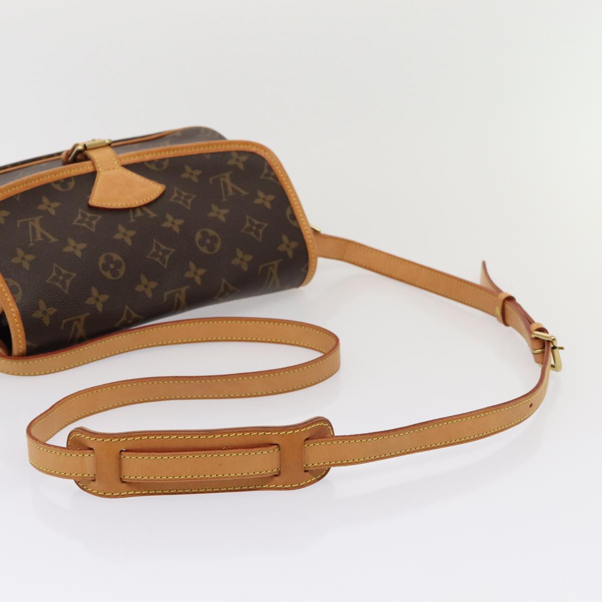 Louis Vuitton Sologne Canvas Shoulder Bag
