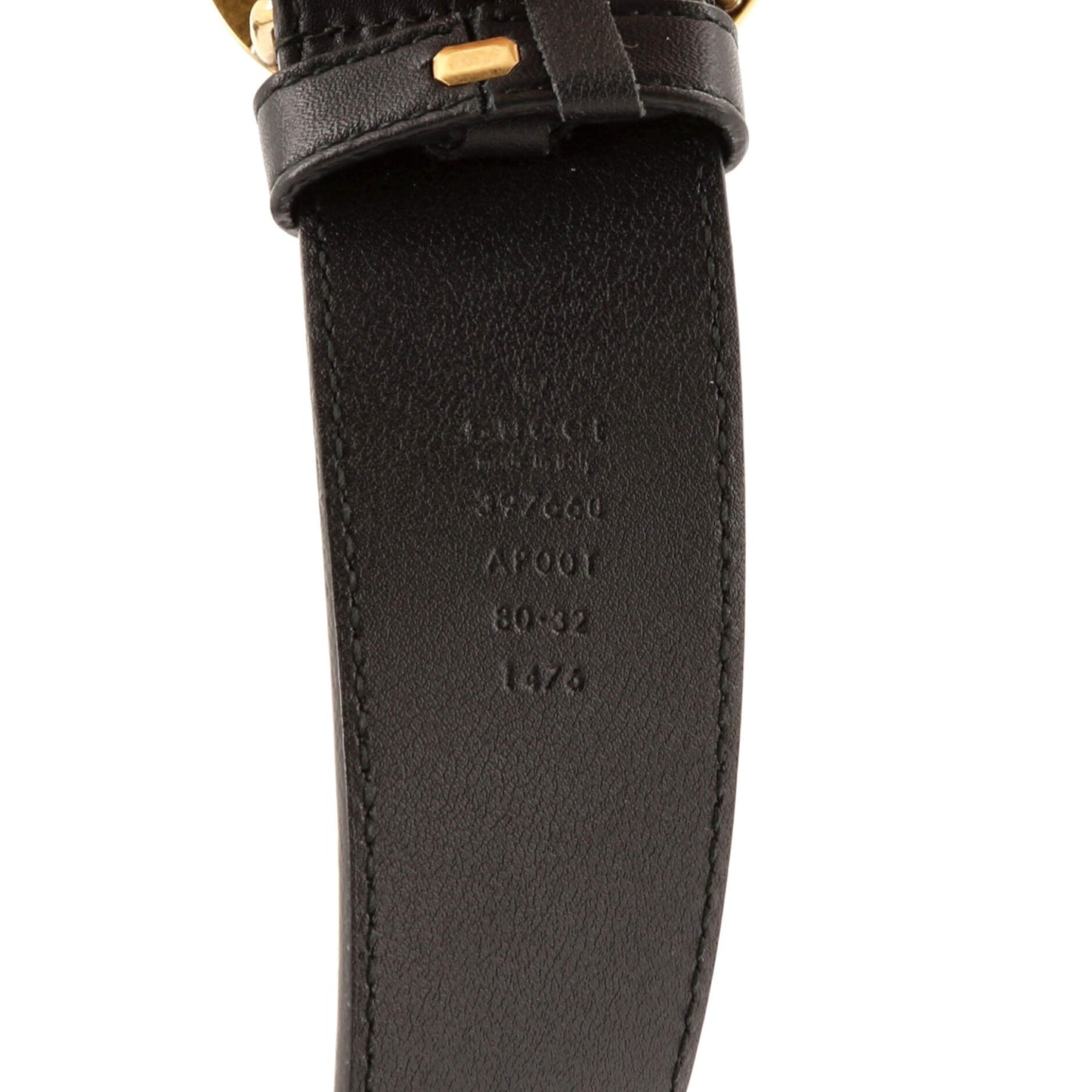 GG Marmont Belt Leather Extra Wide 80