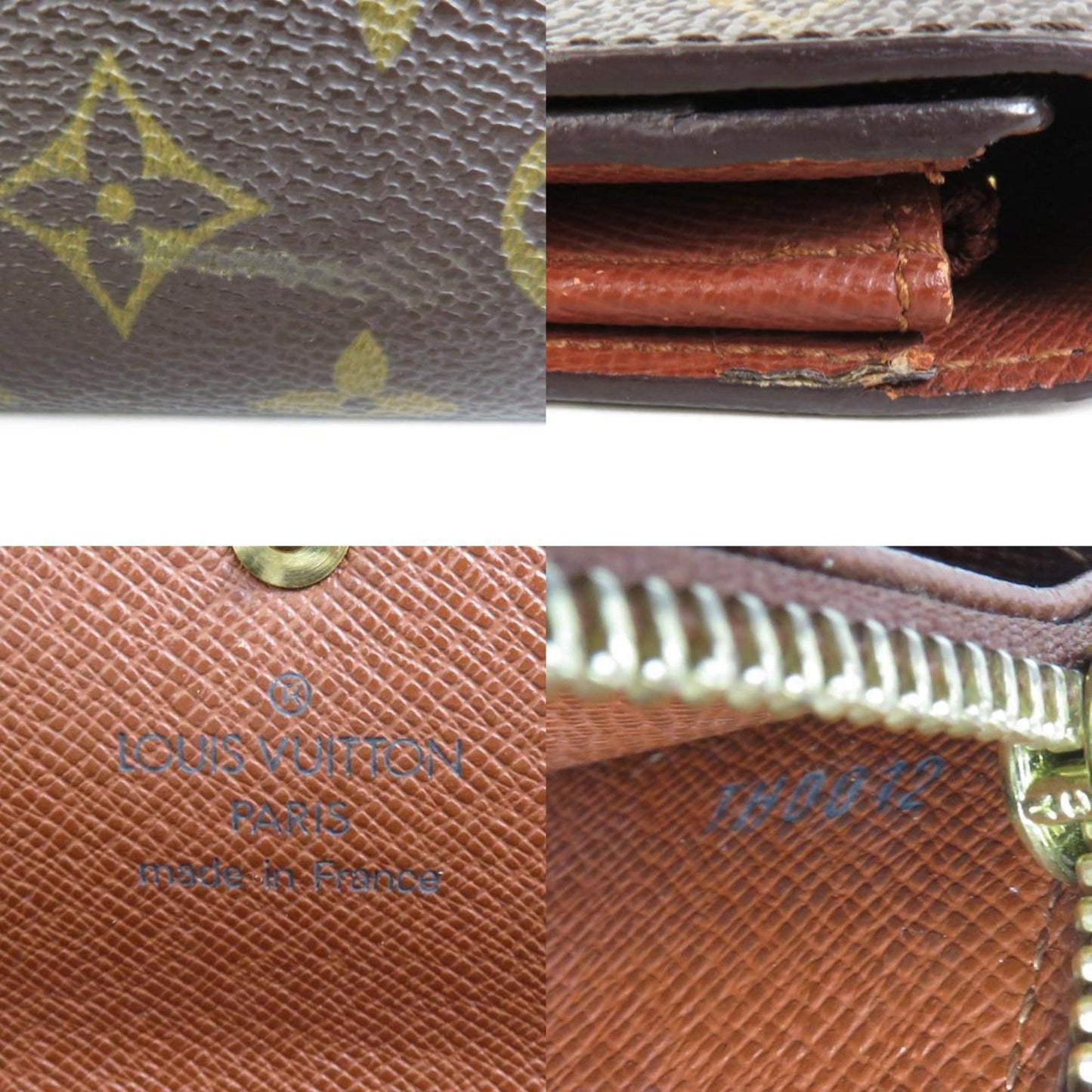 Louis Vuitton Sarah Canvas Wallet ()