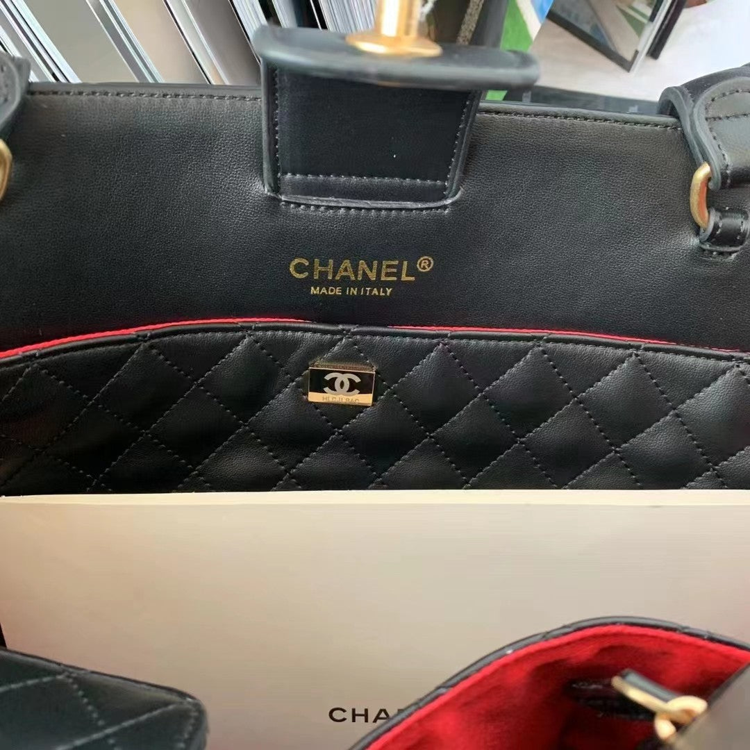 CHLShopping Bag Black For Women Bags 14.4in/37cm AS3508 B08867 94305