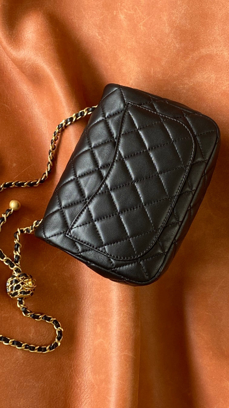 CHL Classic Bag Black For Women Bags 7.1in/18cm