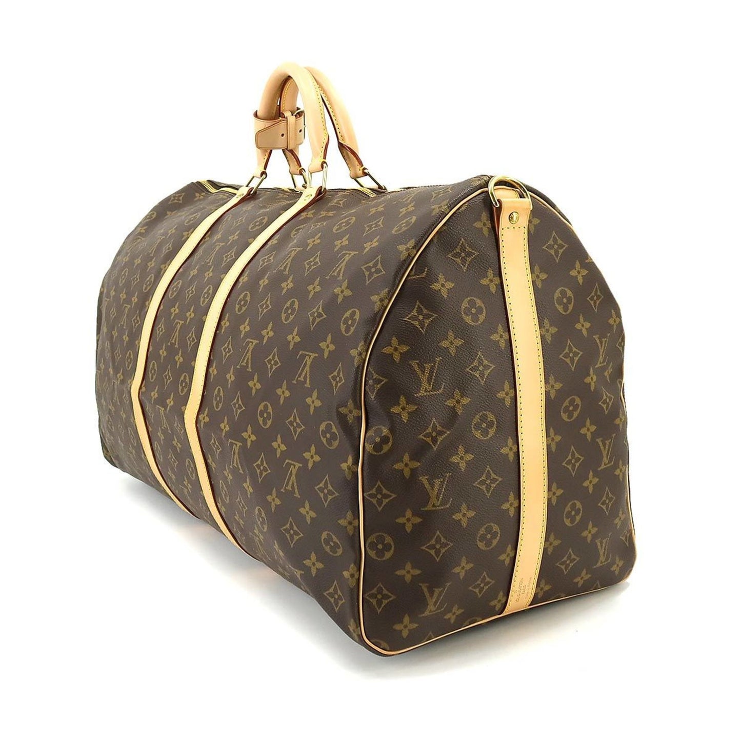 Louis Vuitton Keepall Bandoulière 60 Canvas Travel Bag ()