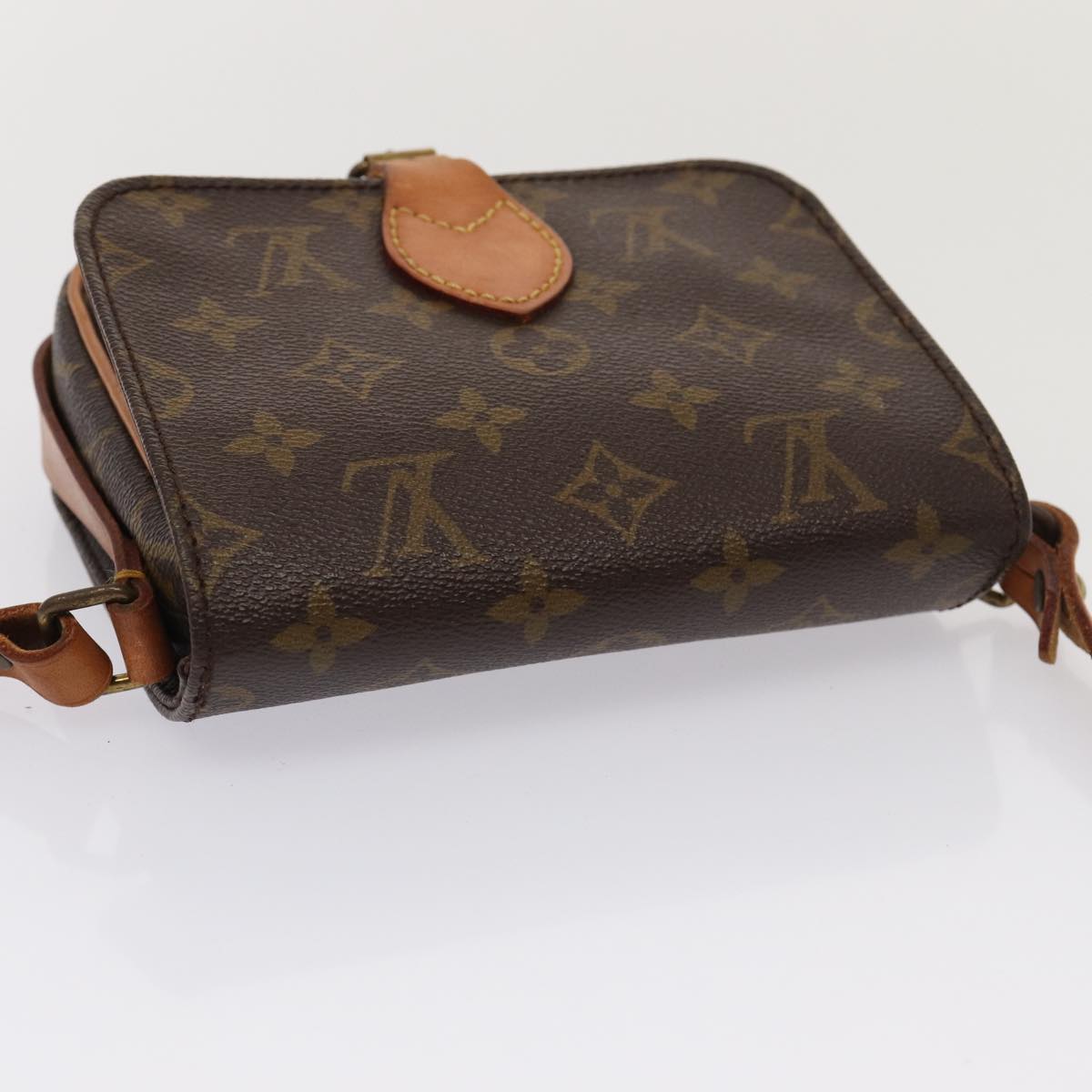 Louis Vuitton Cartouchiere Canvas Shoulder Bag