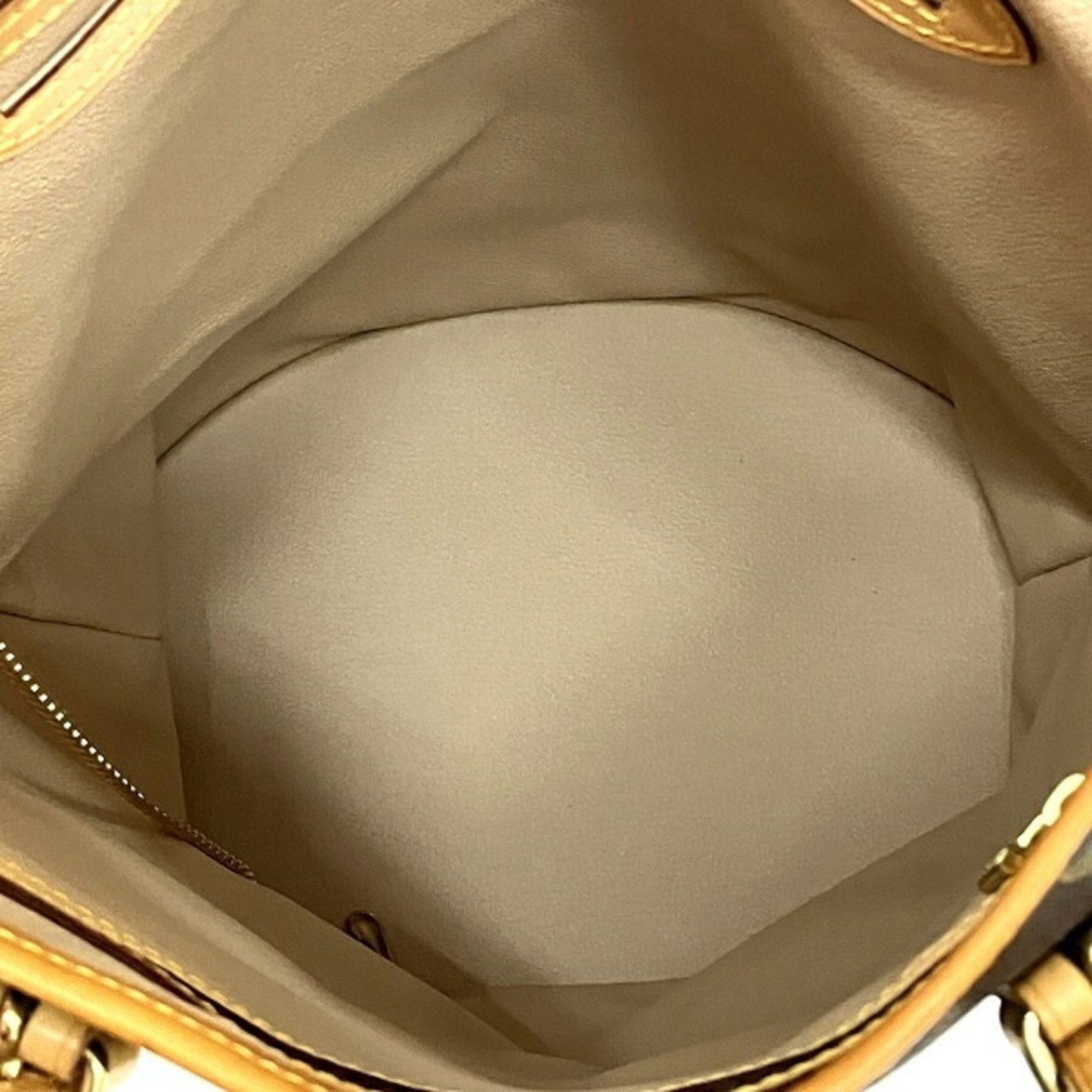 Louis Vuitton Bucket Canvas Shoulder Bag ()