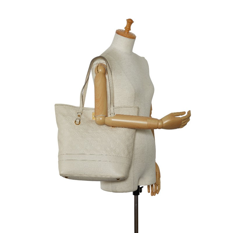 LOUIS VUITTON Louis Vuitton Monogram Amplant M40554 Toddler Bag/Car Friseur Nexus Ivory Ladies Toddler