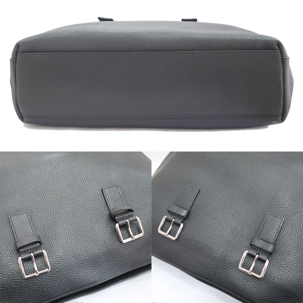 Louis Vuitton M50086 Leather Black Silver G Mens Preservation Bag