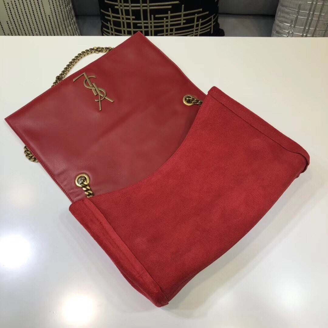 GLAMI Kate MeGLAMIum Reversible Chain Bag Red For Women 28.5in/11.2cm YSLÂÂ