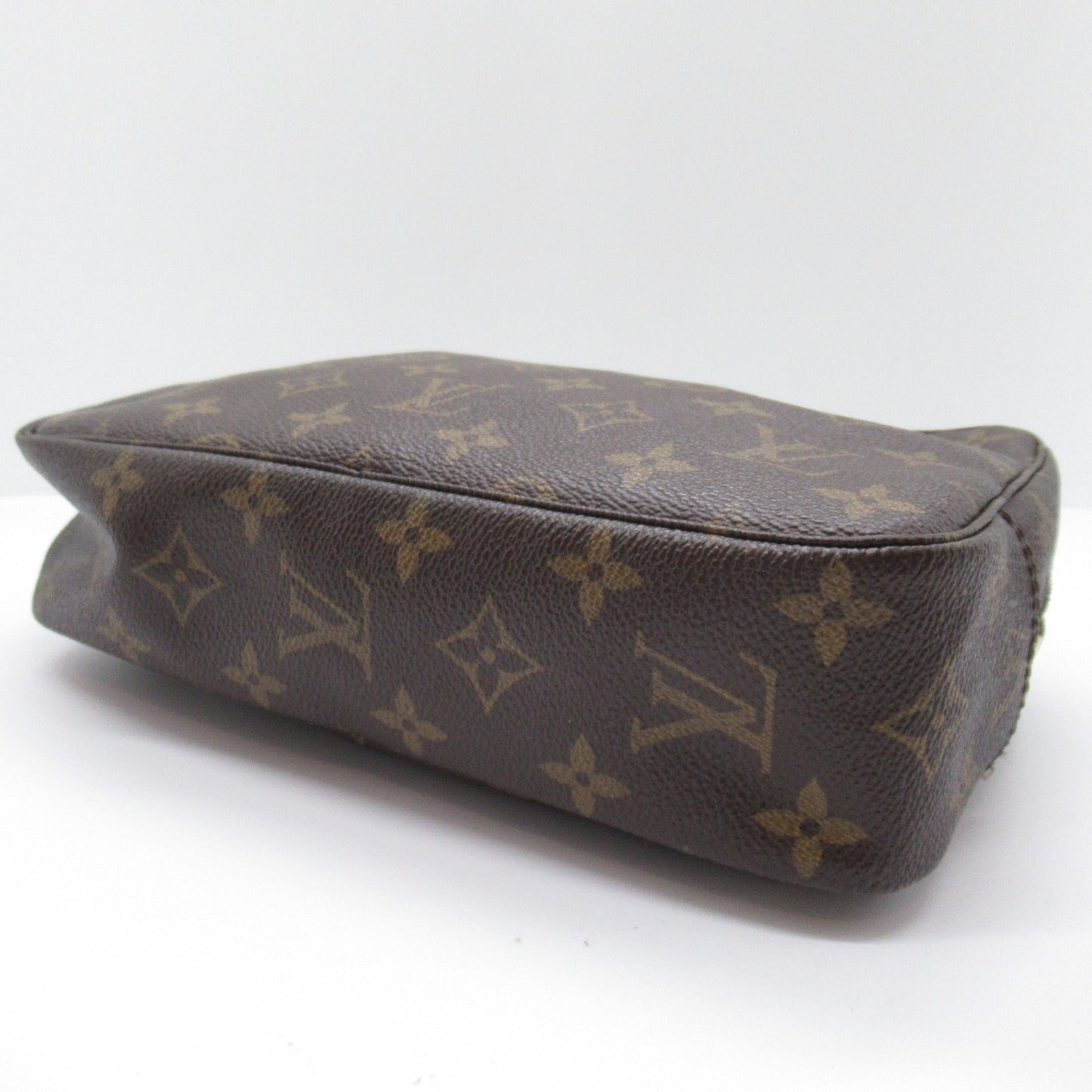 Louis Vuitton Louis Vuitton Toulouse 23 Pouch Bag PVC Coated Canvas Monogram Brown M47524