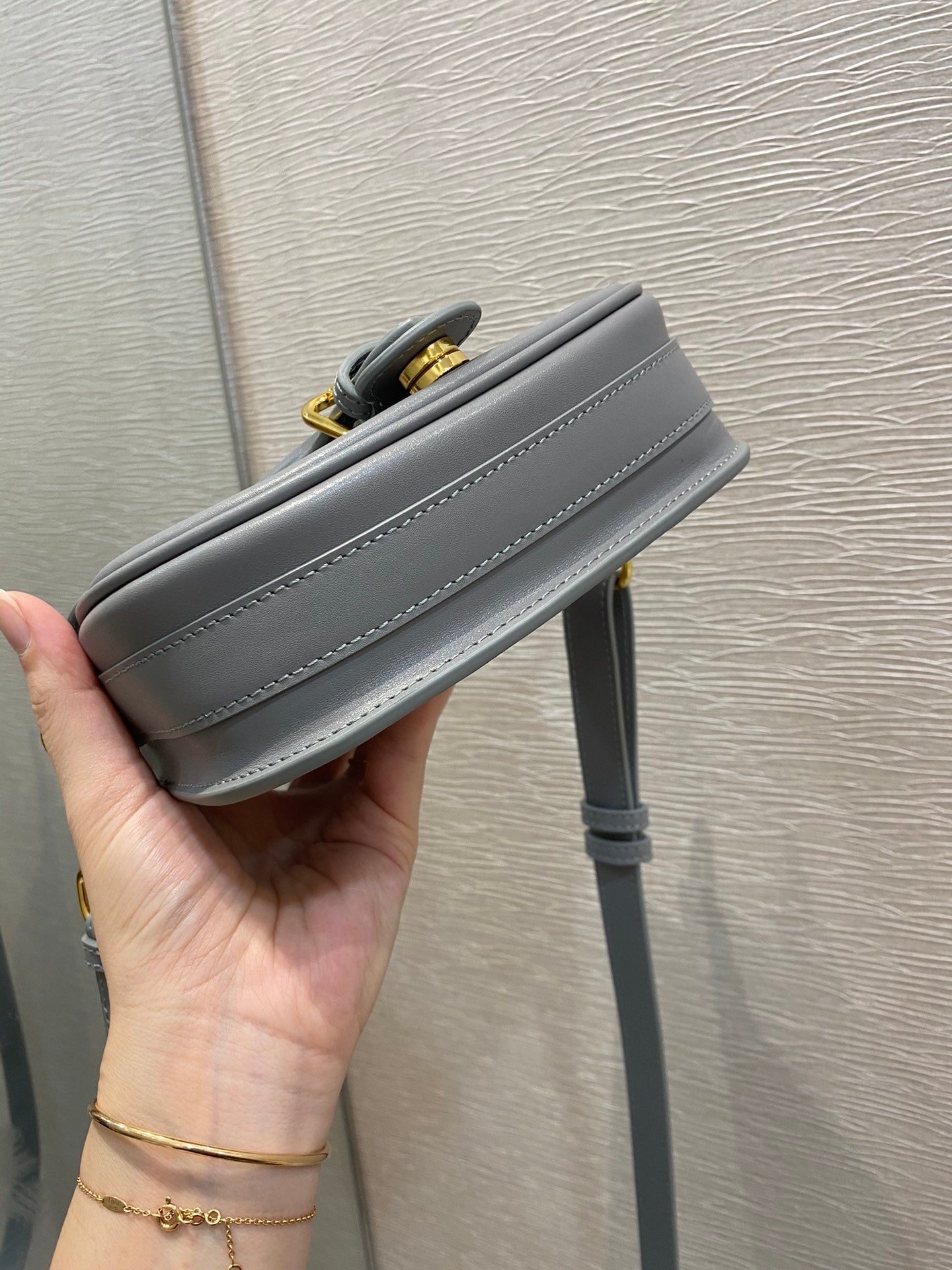 GLAMI Mini BoGLAMIy Bag, Grey, For Women Women’s Handbags, Shoulder Bags, Crossbody Bags, 18cm CD M9317UMOL_M41G
