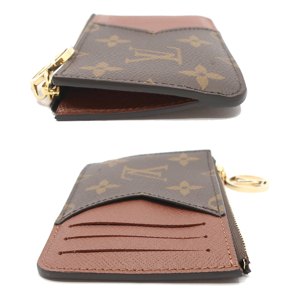 Louis Vuitton Monogram Card Box Portecourt Romy Coin Box Small Wallet Small M81880