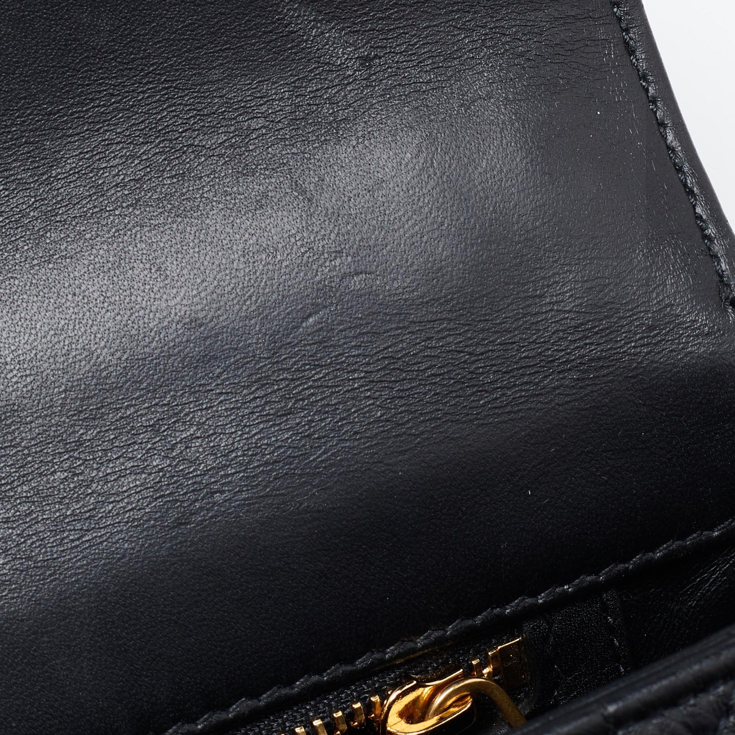 Dior Cannage Leather Small Caro Shoulder Bag