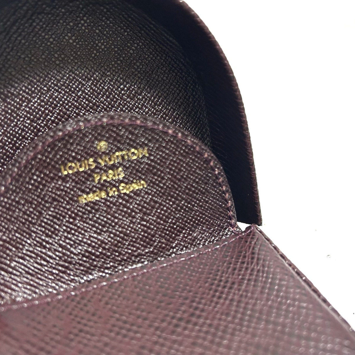 Louis Vuitton Porte Monnai Cuvette Leather Wallet ()