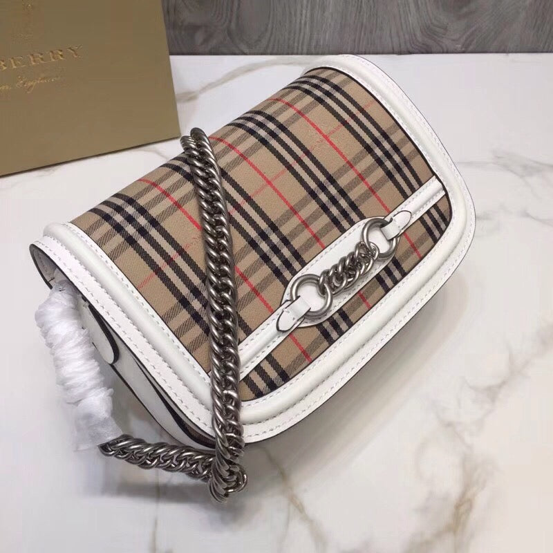 GLAMI 1983 Check LiNike Bag White For Women, Bags 9in/23cm