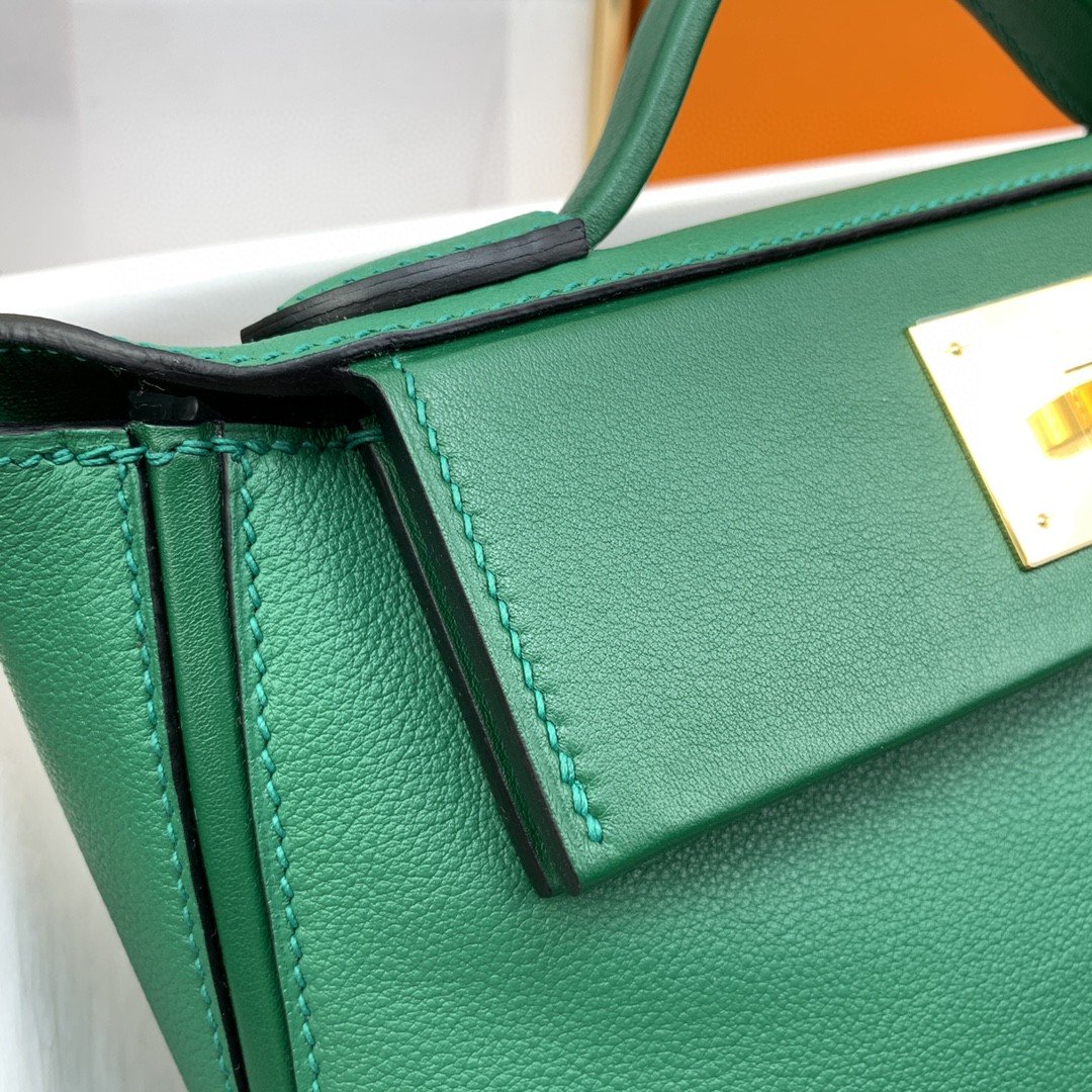 GLAMI 24/24 Mini Evercolor Swift Green For Women, Women’s Handbags, Shoulder Bag 8.2in/21cm