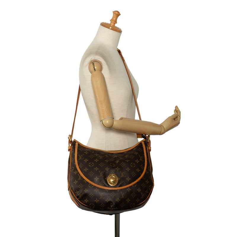 Louis Vuitton Vintage Tulum GM Shoulder Bag M40075 Brown Monogram