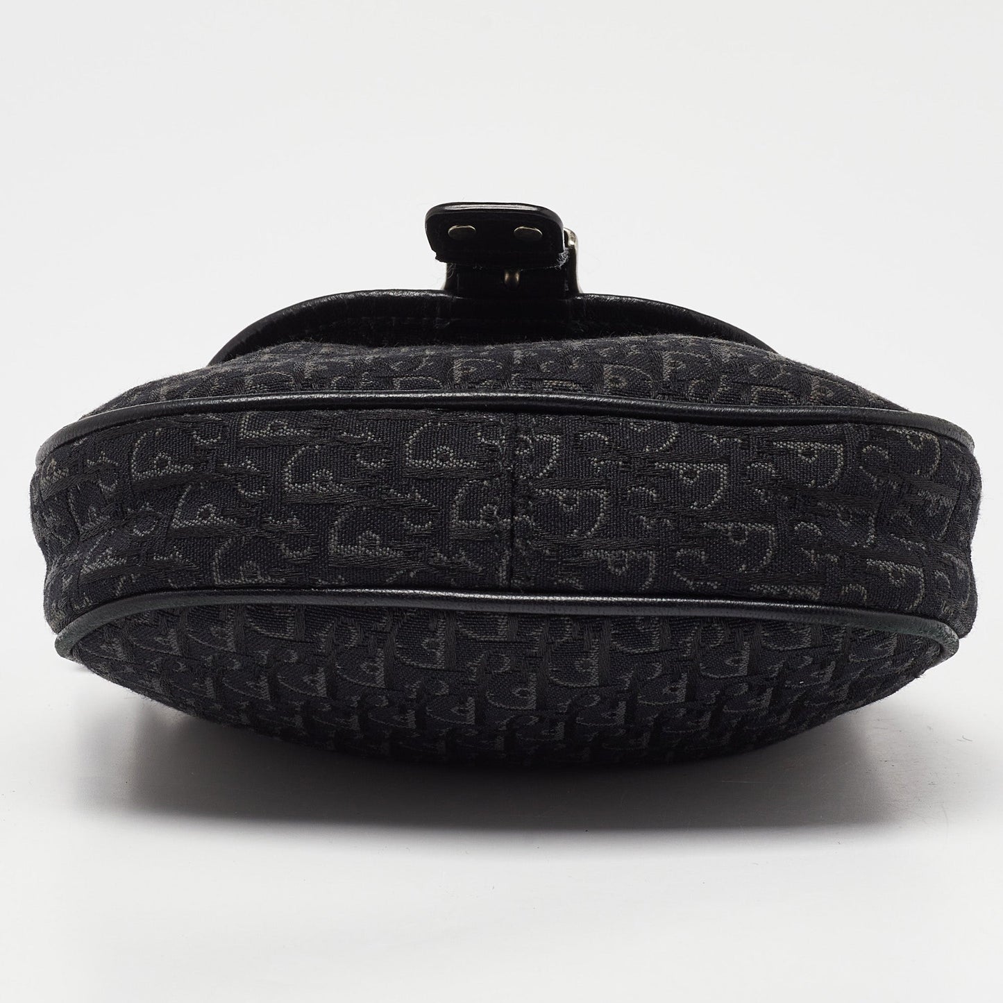 Dior Oblique Canvas And Leather Mini Crossbody Bag